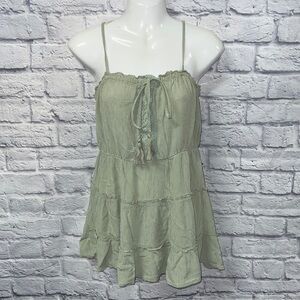Kiwi + punch green mini dress size M